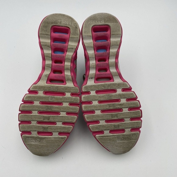 Reebok Vibe tech athletic shoes sneakers grey and pink women's size 7.5 US VGC! - Picture 6 of 12